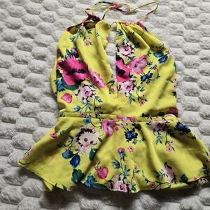 Floral Halter Top From Express